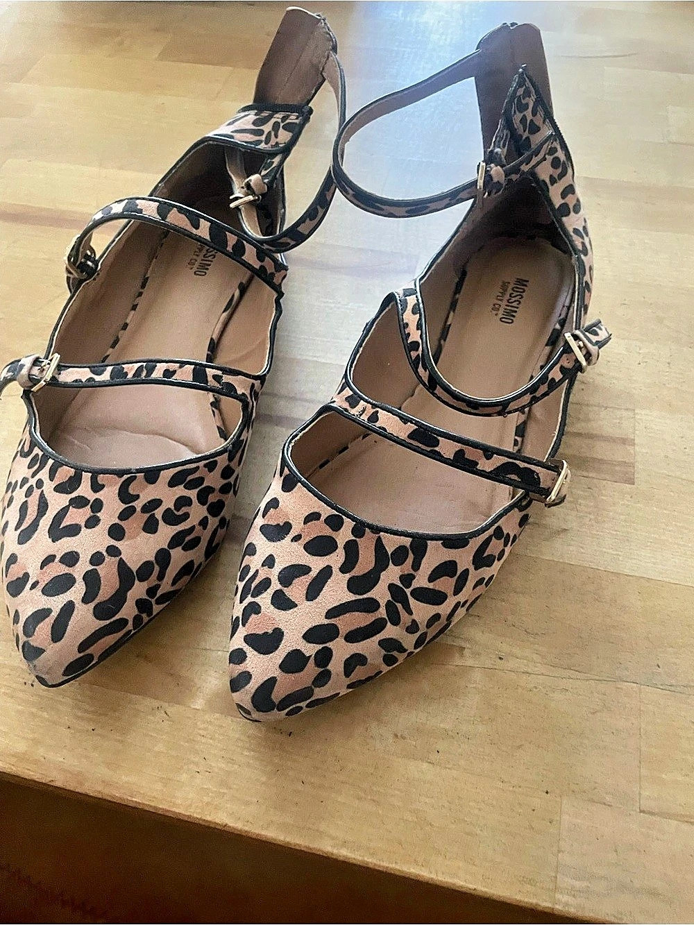 Mossimo Leopard Print Pointed-Toe Heels